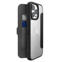 Raptic X-Doria Urban Folio Case etui iPhone 14 Pro Max pokrowiec z klapką czarny
