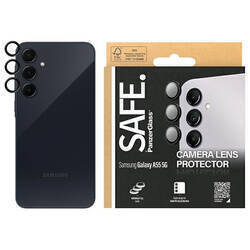 SAFE by PanzerGlass Sam A55 5G A556 Hoops Camera czarny/black SAFE95689