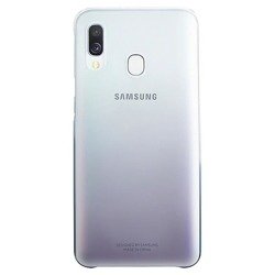 SAMSUNG GRADATION COVER EF-AA405CBEGWW GALAXY A40 CZARNY