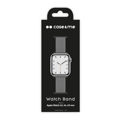 SBS Apple Watch Band 42/44/45 mm Silver