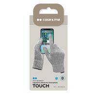 SBS Capacitive Touch Gloves Unisex Size L Grey