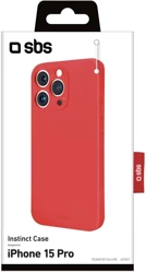 SBS - Case Instinct for iPhone 15 Pro, red