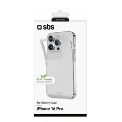 SBS Made In Europe Cover with 20% recycled materials for iPhone 16 Pro