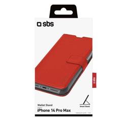 SBS Wallet Book Case Book-style design, for iPhone 14 Pro Max