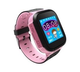 SMART WATCH DLA DZIECKA GPS LOKALIZATOR K01 RÓŻOWY