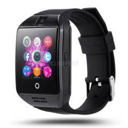 SMART WATCH ZEGAREK Q18 KAMERA CZARNY