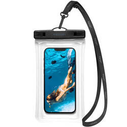 SPIGEN A610 UNIVERSAL WATERPROOF FLOAT CASE CRYSTAL CLEAR