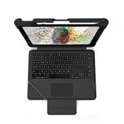 STM Dux Keyboard Trackpad Case ? Etui z klawiaturą i gładzikiem iPad 10.2? (2019-2021) MIL-STD-810G (Black)