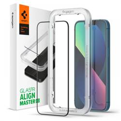 SZKŁO HARTOWANE SPIGEN ALM GLASS FC IPHONE 13 / 13 PRO / 14 BLACK