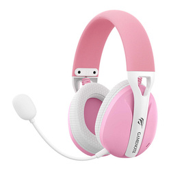 Słuchawki gamingowe Havit Fuxi H1 2.4G (różowe)