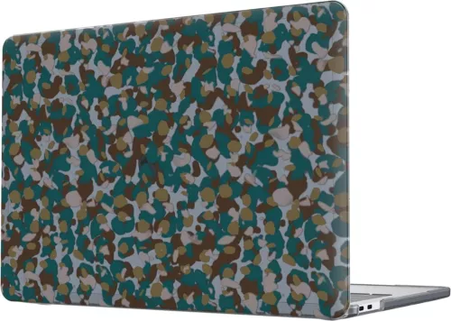 T21-8707 Tech21 EvoArt Modern Camo MacBook Pro 13 (2020) - Pine Green