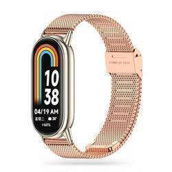 TECH-PROTECT MILANESEBAND XIAOMI SMART BAND 8 / 9 / NFC ROSE GOLD