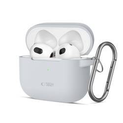 TECH-PROTECT SILICONE HOOK APPLE AIRPODS 3 CRAYON GREY