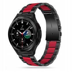 TECH-PROTECT STAINLESS SAMSUNG GALAXY WATCH 4 / 5 / 5 PRO / 6 / 7 / FE BLACK/RED