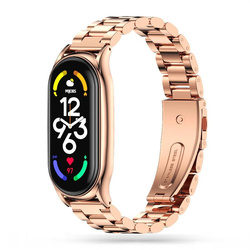 TECH-PROTECT STAINLESS XIAOMI MI SMART BAND 7 ROSE GOLD