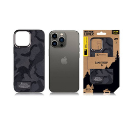 Tactical Camo Troop Cover for Apple iPhone 13 Pro Max Black