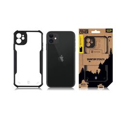 Tactical Quantum Stealth Cover for Apple iPhone 11 Clear/Black