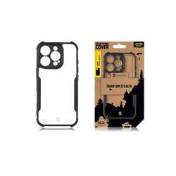 Tactical Quantum Stealth Cover for Apple iPhone 16 Pro Clear/Black