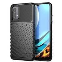 Thunder Case elastyczne pancerne etui pokrowiec Xiaomi Poco M3 / Xiaomi Redmi 9T czarny