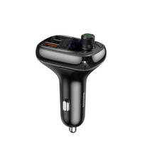 Transmiter Bluetooth / ładowarka do samochodu Baseus S-13 (Overseas Edition) - czarny