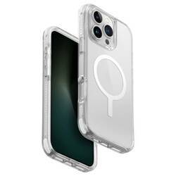 UNIQ etui Combat iPhone 16 Pro 6.3" Magclick Charging biały/lume white