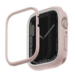 UNIQ etui Moduo Apple Watch Series  4/5/6/7/8/9/SE/SE2 40/41mm różowy-biały/blush-white