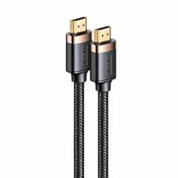 USAMS Kabel HDMI - HDMI 2.0 U74 2.0m czarny/black 4K HD SJ528HD01 (US-SJ528)