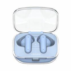 USAMS Słuchawki Bluetooth 5.3 TWS BE series earbuds bezprzewodowe niebieski/blue US-BE16