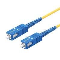 Ugreen SC-SC jednomodowy kabel patchcord światłowód 3 m sieciowy żółty (70664 NW131)