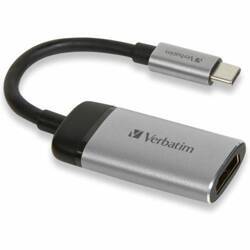 Verbatim Adapter USB-C - HDMI 4K          aluminiowy/aluminum 49143