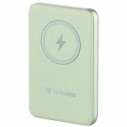 Verbatim Powerbank indukcyjny `n` Go 15W 10000mAh Wireless Magnetic zielony/green 32246