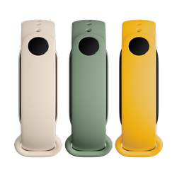 XIAOMI Mi Smart Band 5 / Mi Band 6 / 6 NFC Strap 3-Pack Ivory / Olive / Yellow BOX