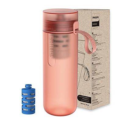 Philips GoZero AWP2722LIR 590ml Active Water Bottle w/ Adventure