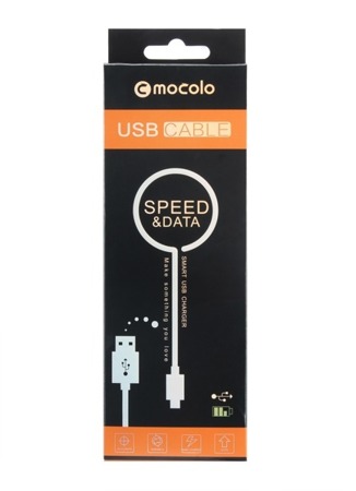 (4729)KABEL USB3 MOCOLO LIGHTNING 1M  CZARNY