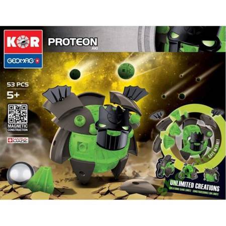  KLOCKI MAGNETYCZNE GEOMAG KOR PROTEON AKI 53 ELEMENTY