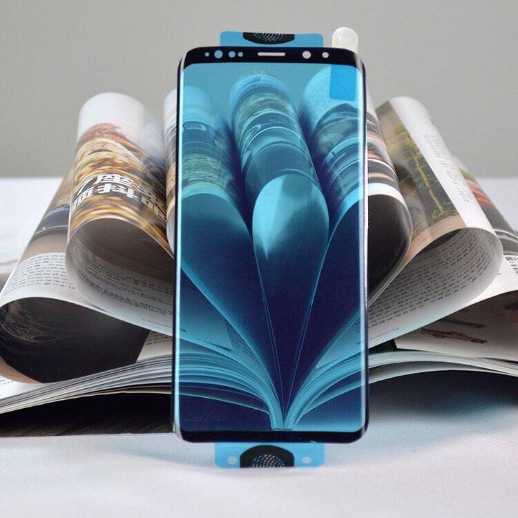 3D Edge Nano Flexi Glass folia szklana szkło hartowane na cały ekran z ramką Samsung Galaxy S21+ 5G (S21 Plus 5G) czarny