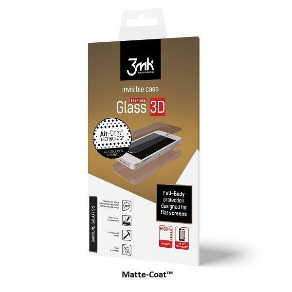 3MK FlexibleGlass 3D Huawei Honor 7 Lite Szkło Hybrydowe+Folia Matte