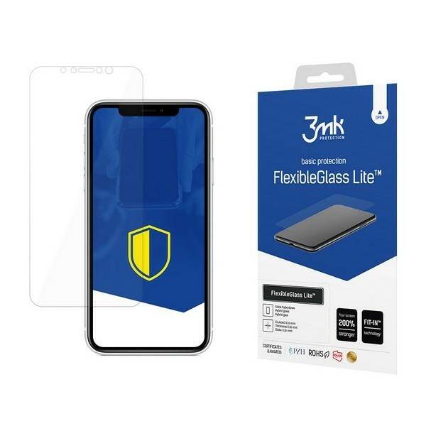 3MK FlexibleGlass Lite iPhone XR Szkło Hybrydowe Lite