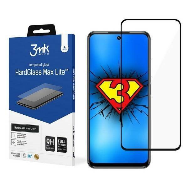 3MK HARD GLASS MAX LITE XIAOMI REDMI NOTE 10 5G CZARNY