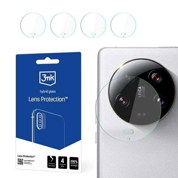 3MK LENS PROTECT XIAOMI 14 ULTRA OCHRONA NA OBIEKTYW APARATU 4SZT