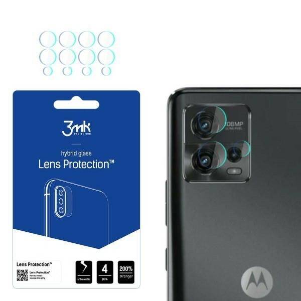 3MK Lens Protect Motorola Moto G72 Ochrona na obiektyw aparatu 4szt