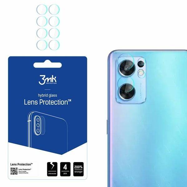 3MK Lens Protect Oppo Reno 7 SE 5G Ochrona na obiektyw aparatu 4szt