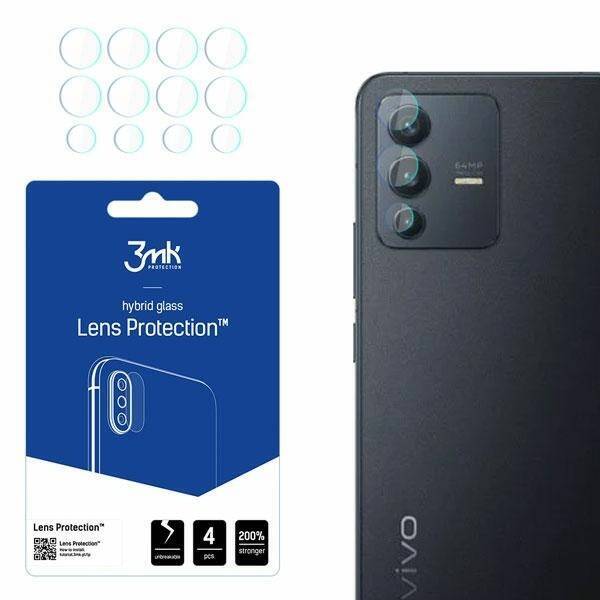 3MK Lens Protect Vivo V23 5G Ochrona na obiektyw aparatu 4szt