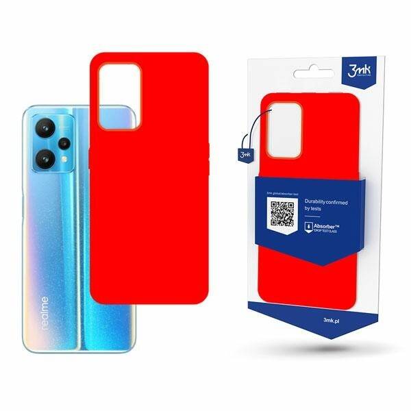 3MK Matt Case Realme 9 Pro+ truskawka/strawberry