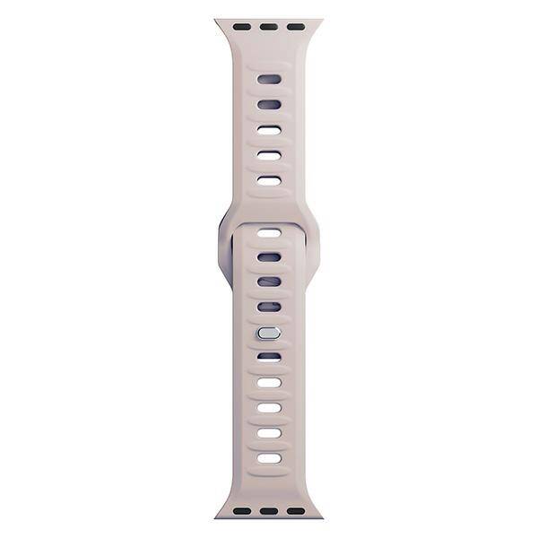 3MK Silicone Watch Strap różowobeżowy/ latte dla Apple Watch 38/40/41mm