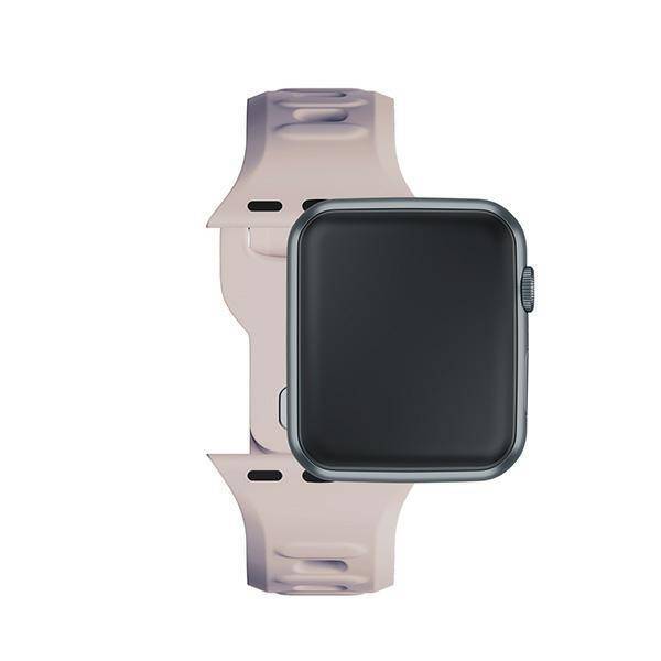 3MK Silicone Watch Strap różowobeżowy/ latte dla Apple Watch 38/40/41mm