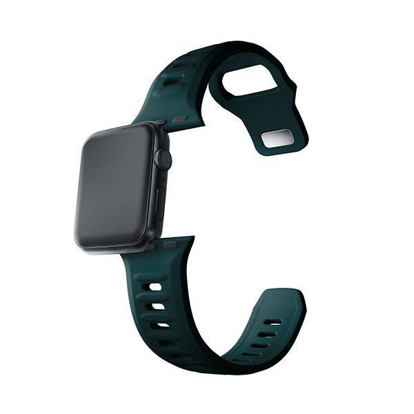 3MK Silicone Watch Strap zielony/ evergreen dla Apple Watch 38/40/41mm