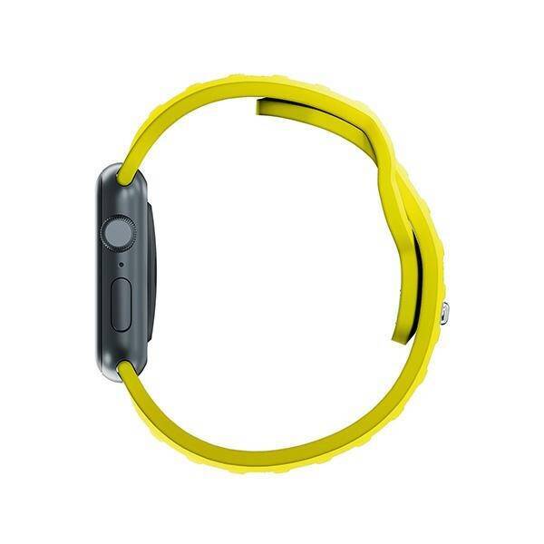 3MK Silicone Watch Strap żółty/yellow dla Apple Watch 42/44/45/49mm