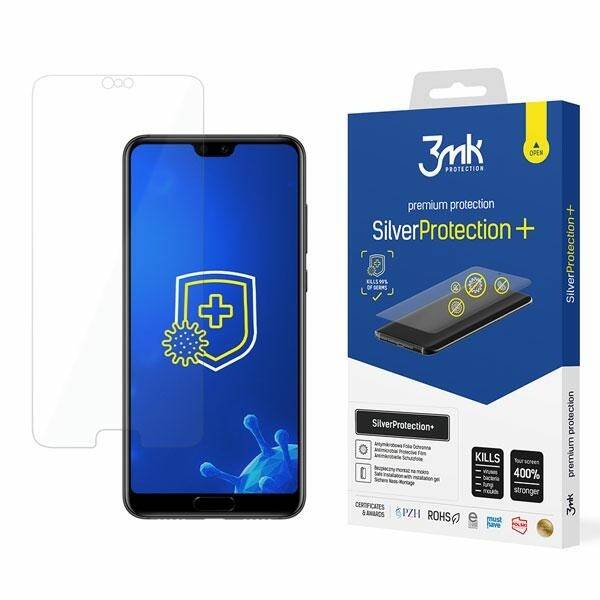 3MK Silver Protect+ Huawei P20 Pro Folia Antymikrobowa montowana na mokro