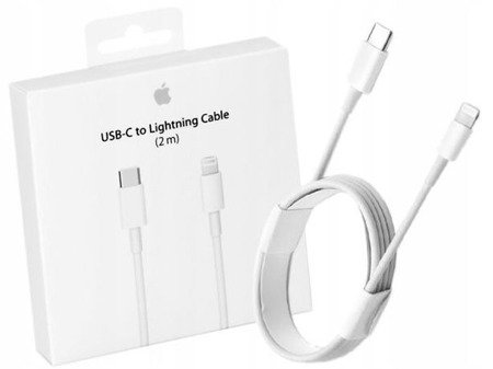 APPLE KABEL MKQ42ZM/A USB-C DO LIGHTNING 2M BOX